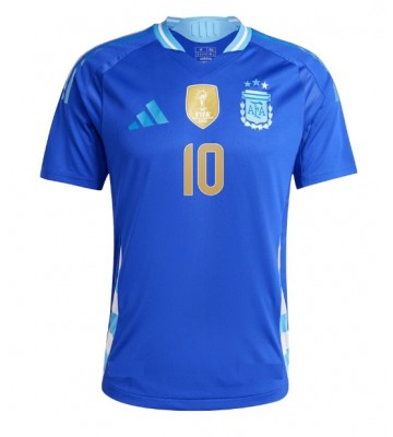 Argentina Lionel Messi #10 Udebanetrøje Copa America 2024 Kortærmet